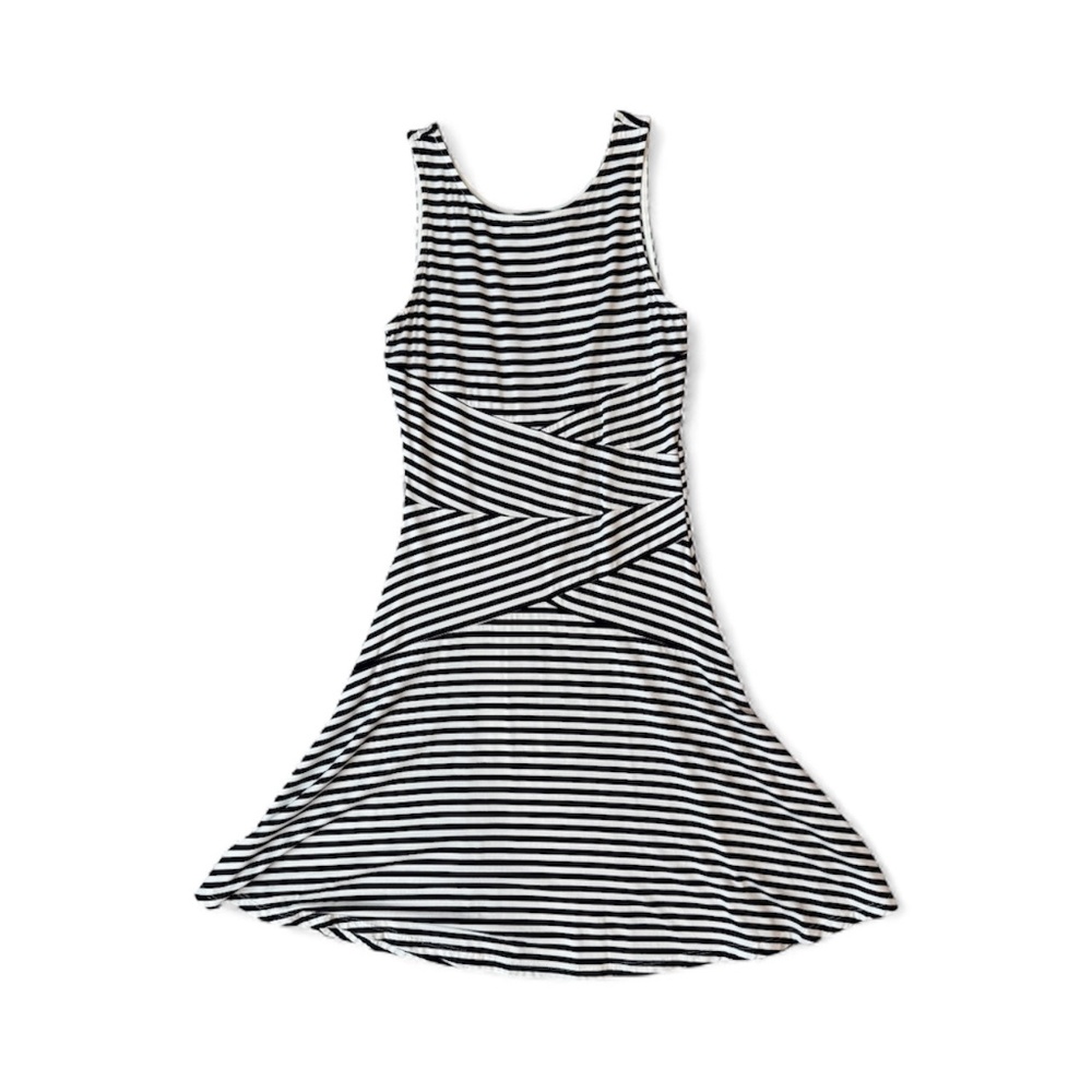 Market & Spruce Striped Crisscross Dress NWT Women's S